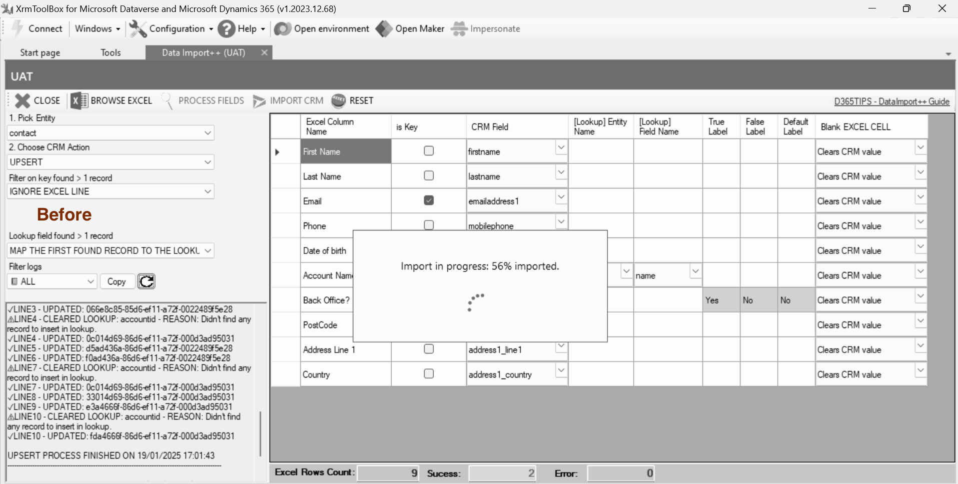 DataImport++ 2019 version